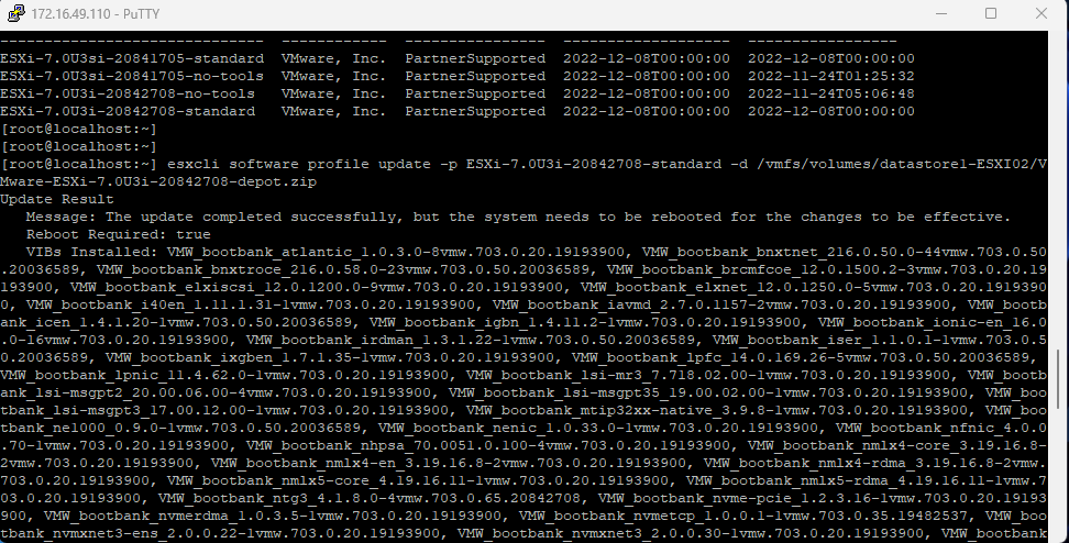 Resultat de la commande précedente